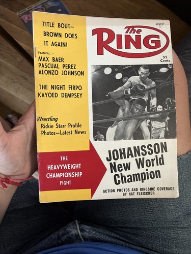 August 1959 the ring boxing - the,