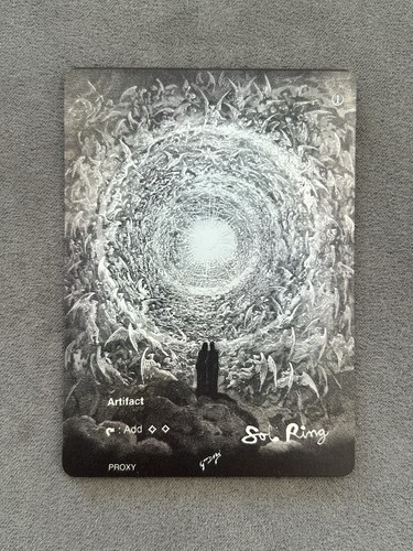 Foil sol ring - -, gustave
