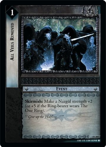 All veils removed - all, the