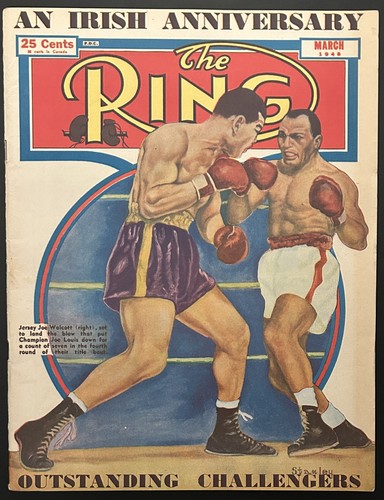 1948 the ring magazine - 1948, magazine-joe