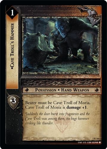 Cave troll hammer - troll's,