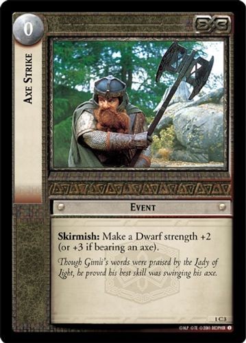Axe strike the - axe, fellowship
